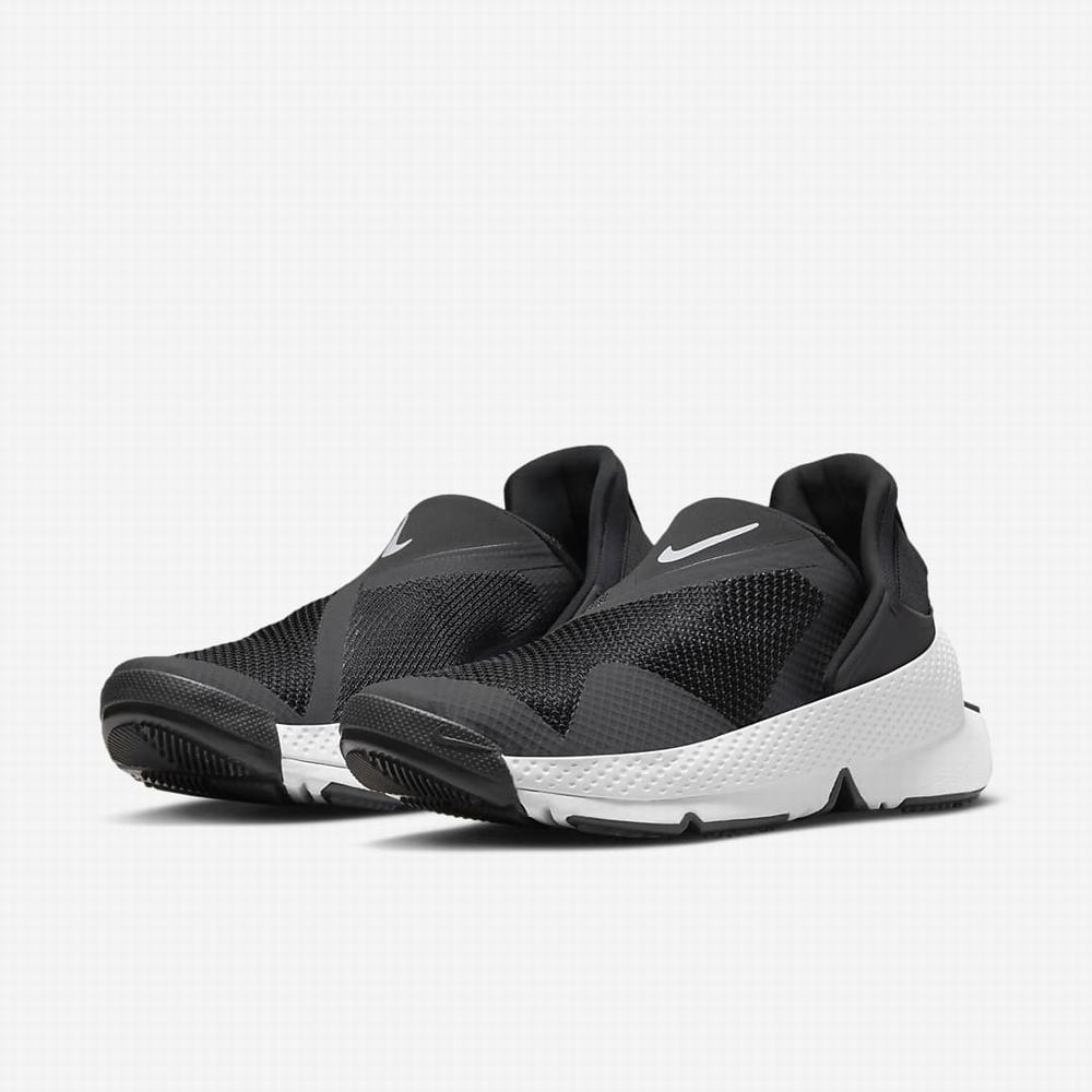 Nike Go FlyEase Férfi Utcai Cipő Fekete Fehér | NI0841-L56