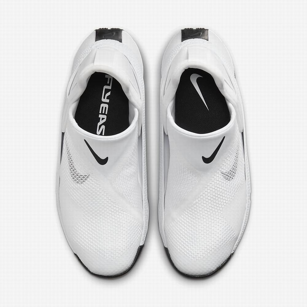 Nike Go FlyEase Női Utcai Cipő Fehér Fekete | NI2864-G16