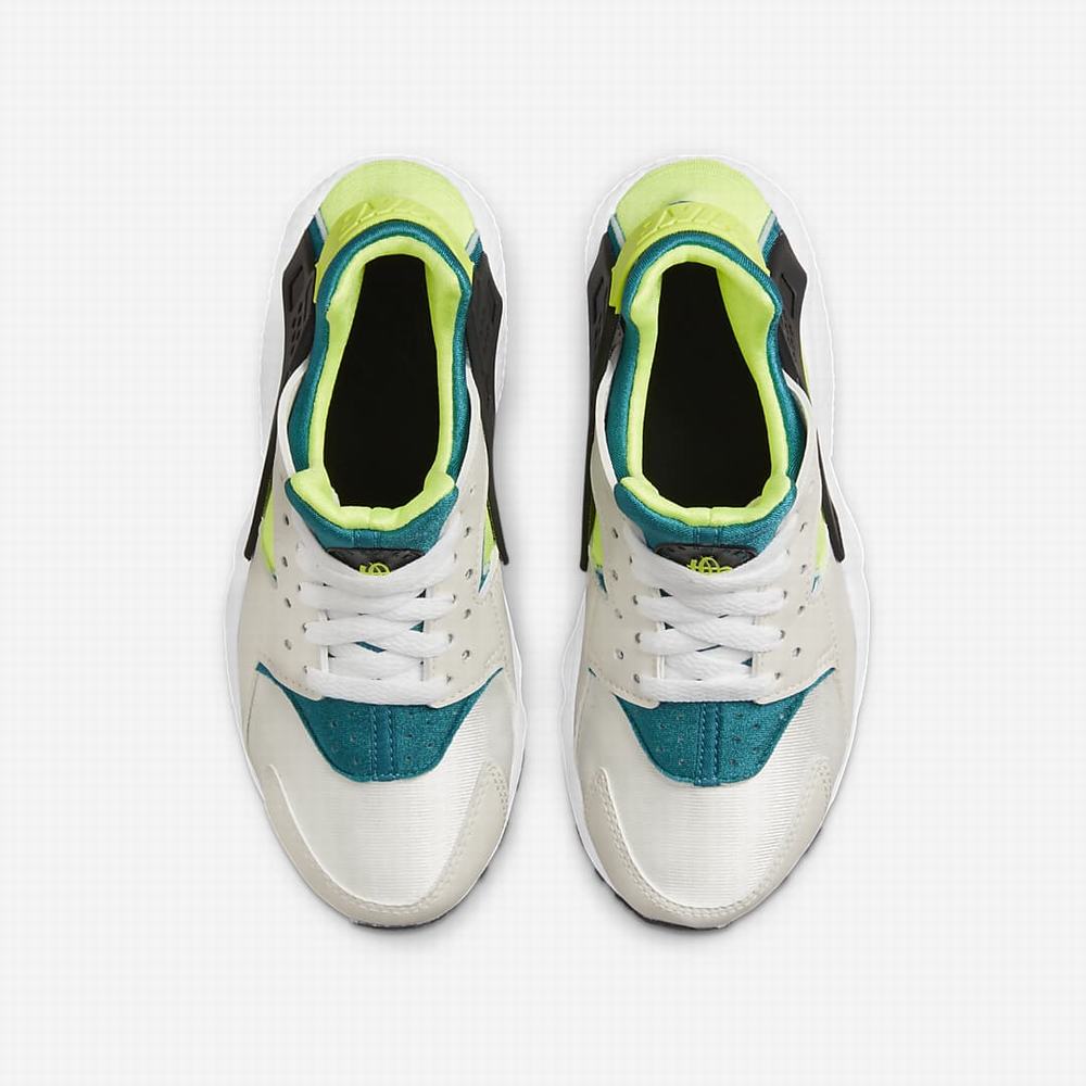 Nike Huarache Run Gyerek Utcai Cipő Bézs Fekete | NI8427-K59