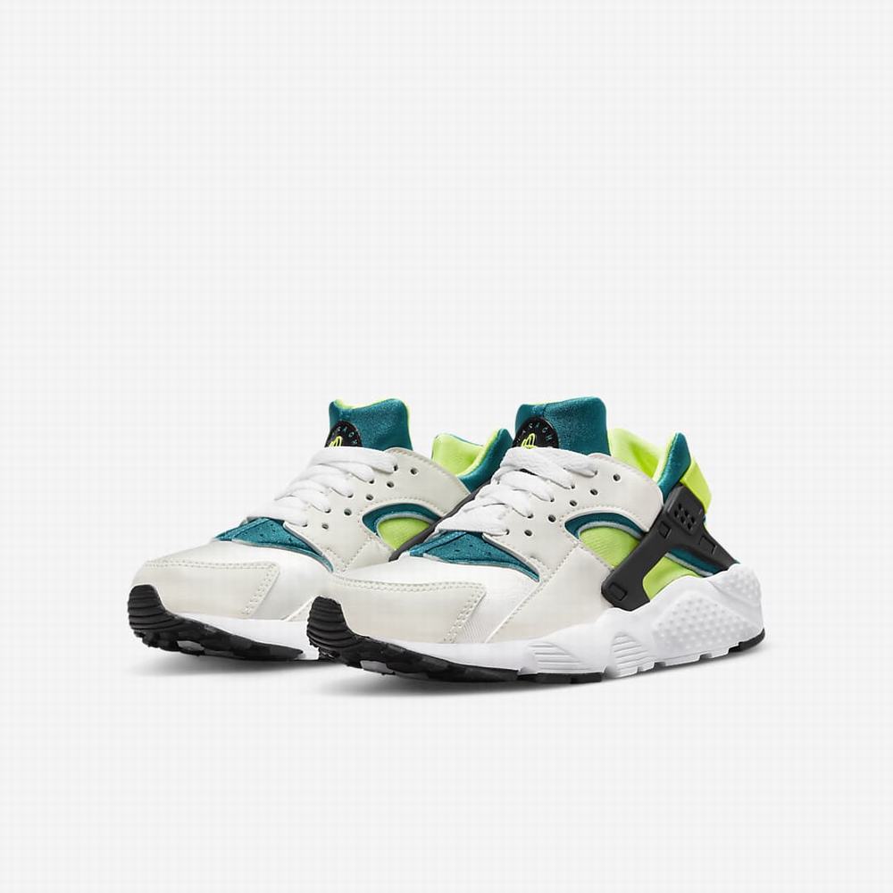 Nike Huarache Run Gyerek Utcai Cipő Bézs Fekete | NI8427-K59