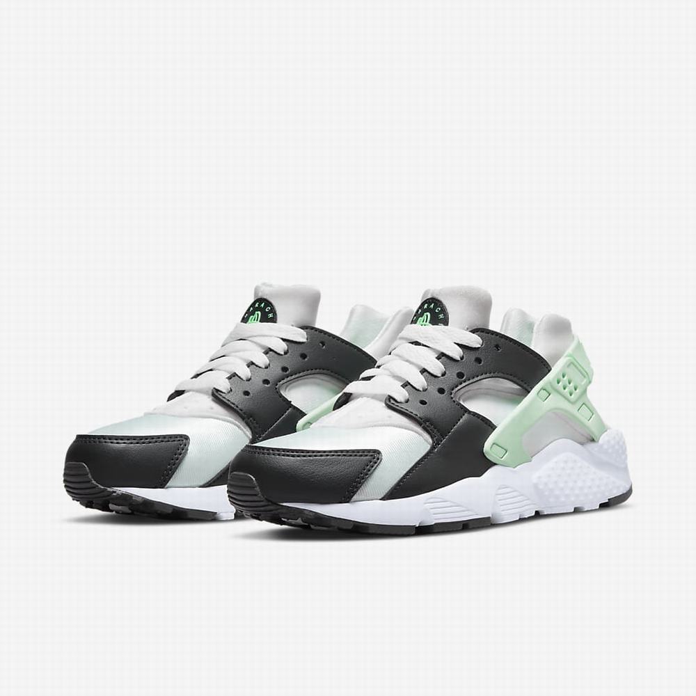 Nike Huarache Run Gyerek Utcai Cipő Fehér Menta | NI3506-L90