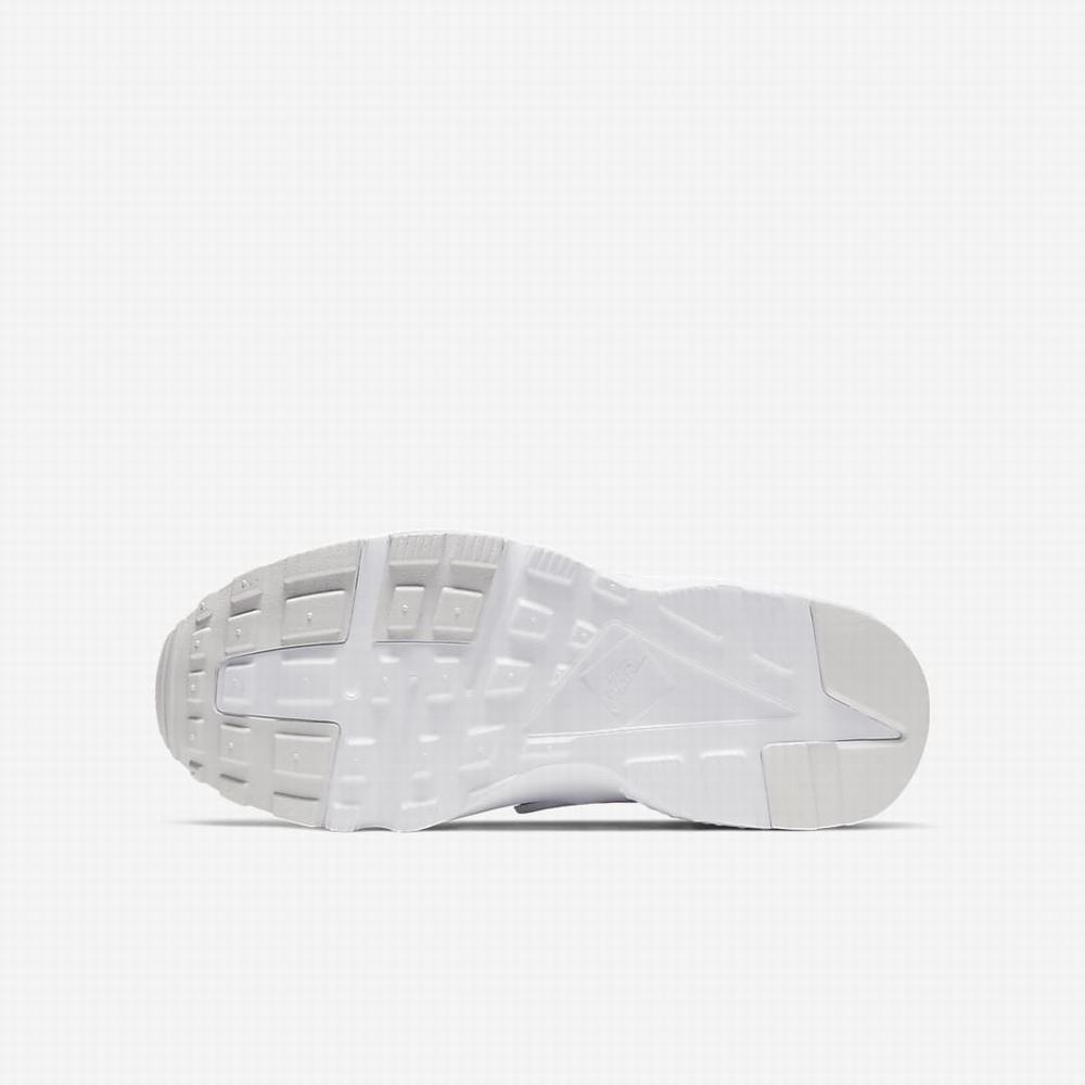 Nike Huarache Run Gyerek Utcai Cipő Fehér Platina Fehér | NI7854-J97