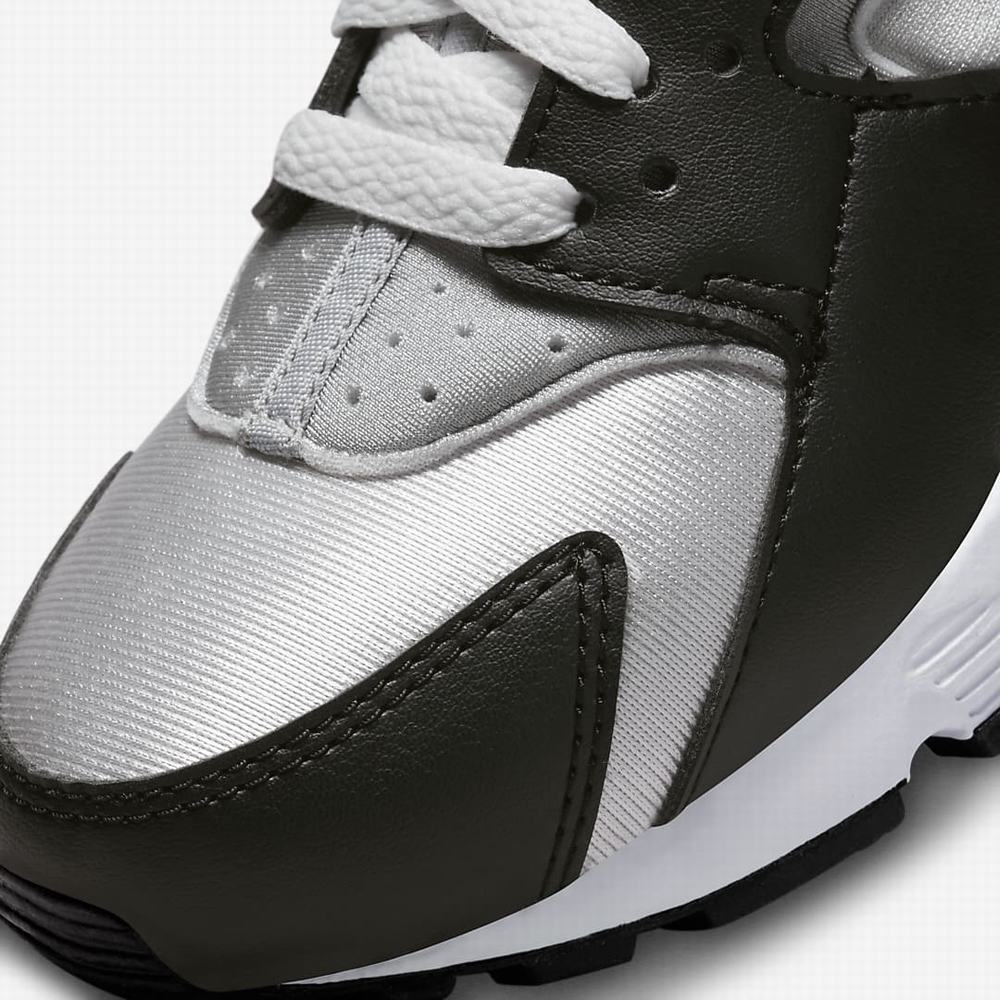 Nike Huarache Run Gyerek Utcai Cipő Fekete Szürke Szürke Fehér | NI2109-H04