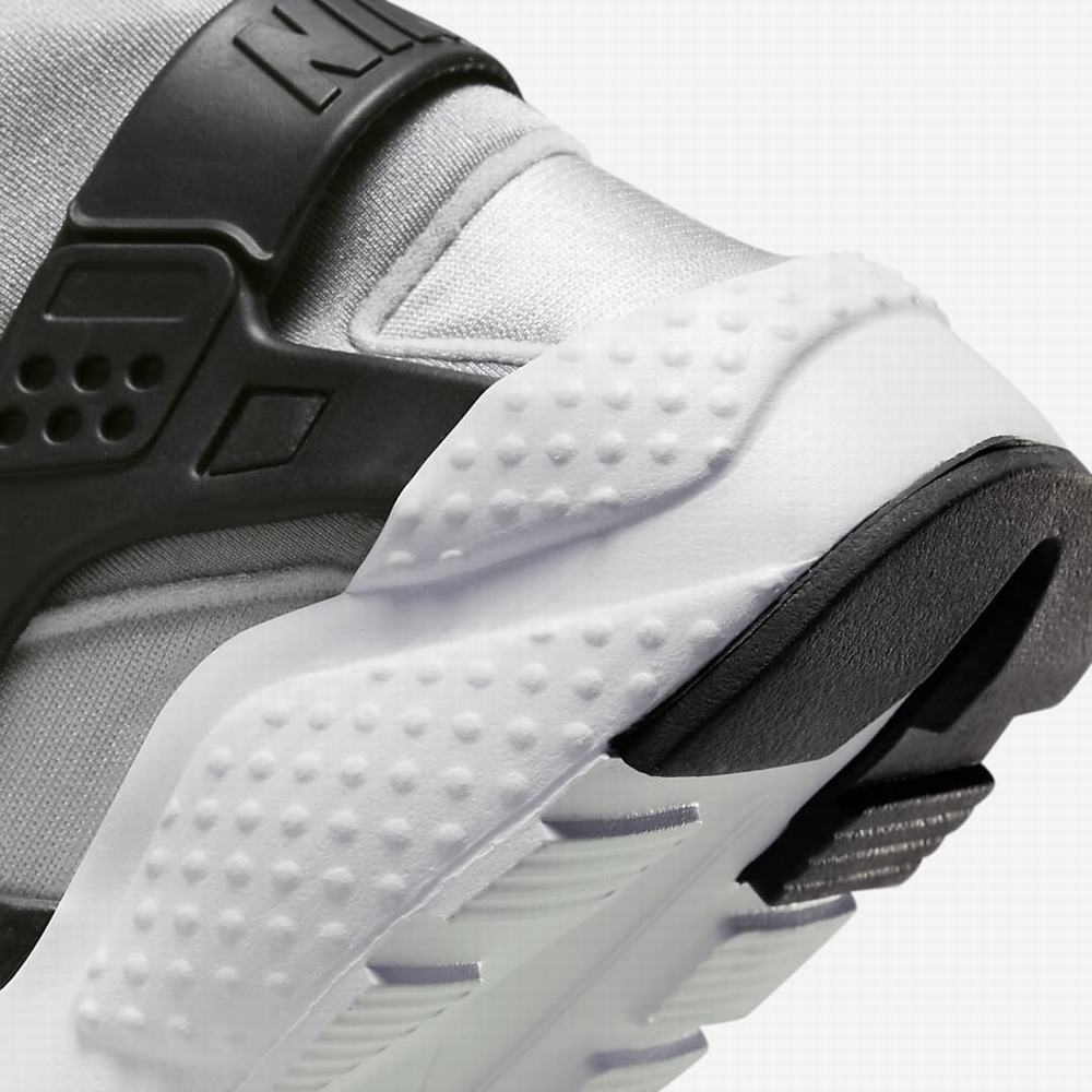 Nike Huarache Run Gyerek Utcai Cipő Fekete Szürke Szürke Fehér | NI2109-H04