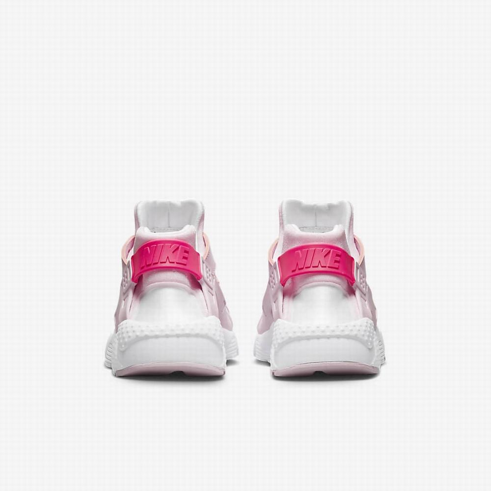 Nike Huarache Run Gyerek Utcai Cipő Rózsaszín Fehér Rózsaszín | NI0289-S19