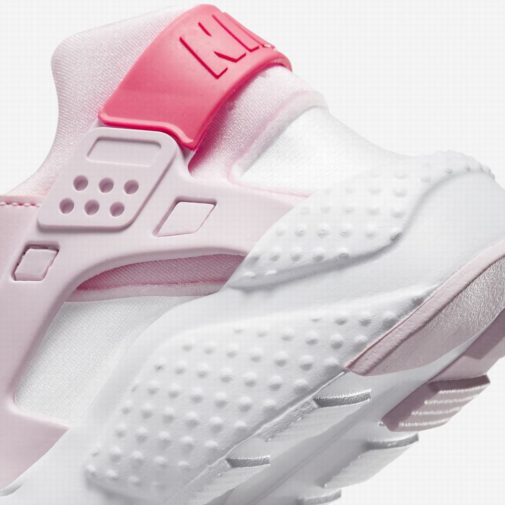 Nike Huarache Run Gyerek Utcai Cipő Rózsaszín Fehér Rózsaszín | NI0289-S19