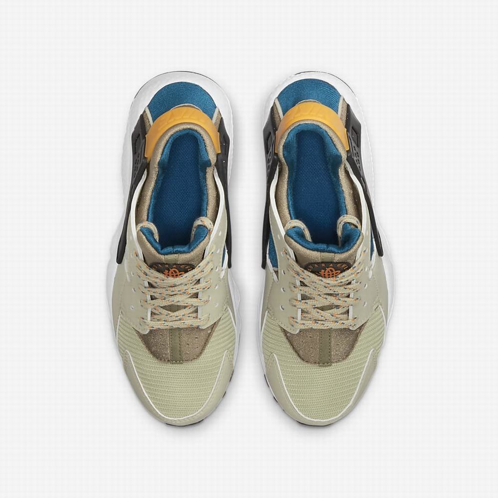 Nike Huarache Run Gyerek Utcai Cipő Világos Szürke Fekete | NI1620-U16