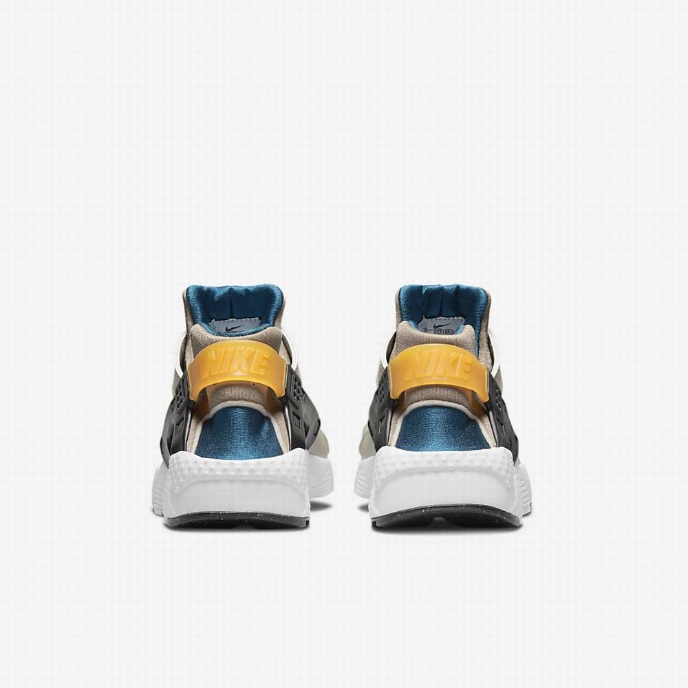 Nike Huarache Run Gyerek Utcai Cipő Világos Szürke Fekete | NI1620-U16
