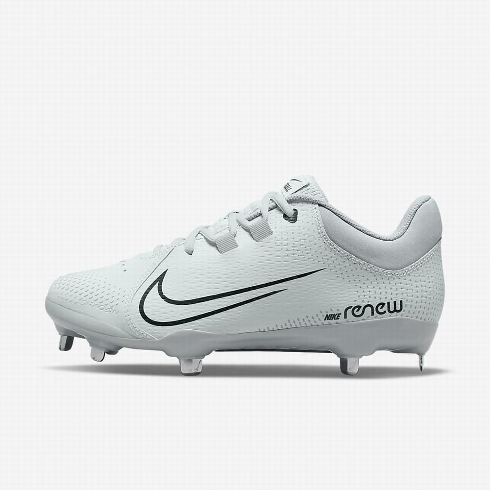 Nike Hyperdiamond 4 Pro Női Softball Cipő Platina Szürke Sötétszürke | NI7310-B63