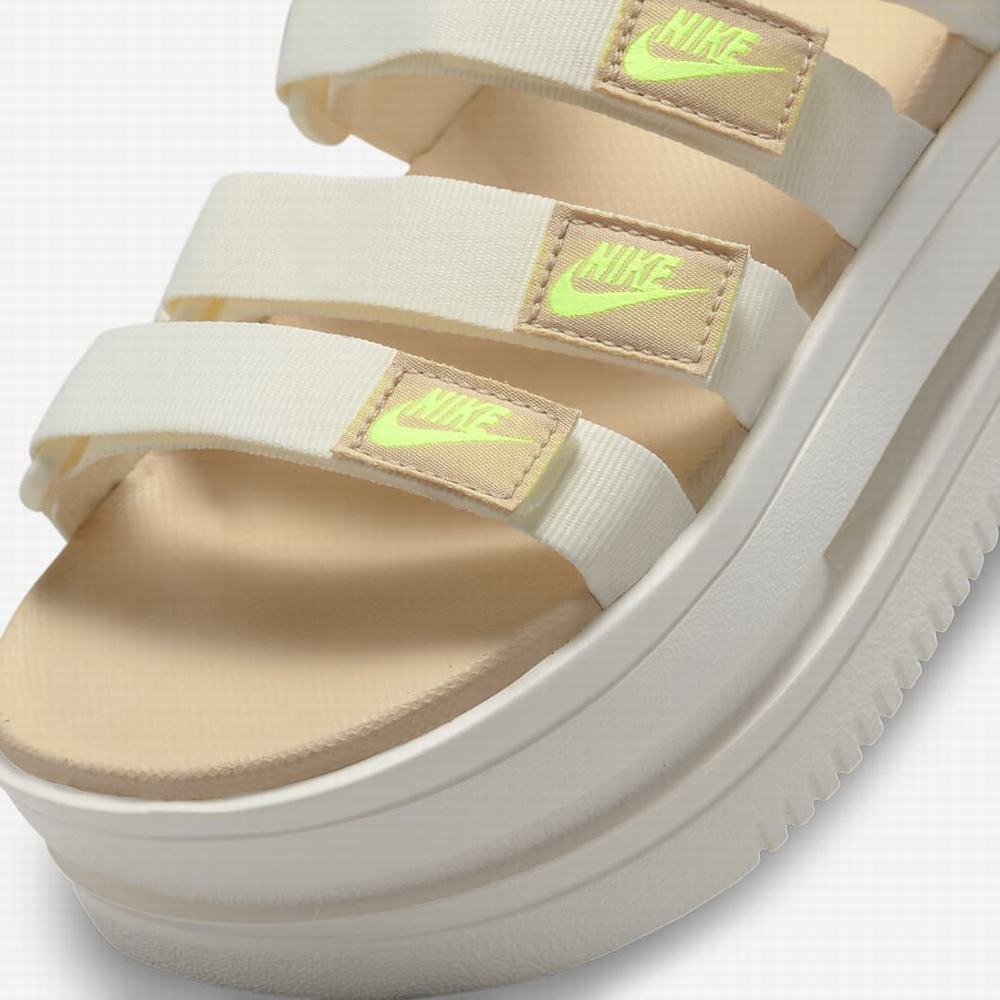 Nike Icon Classic Női Szandál Bézs Zöld | NI0364-B78