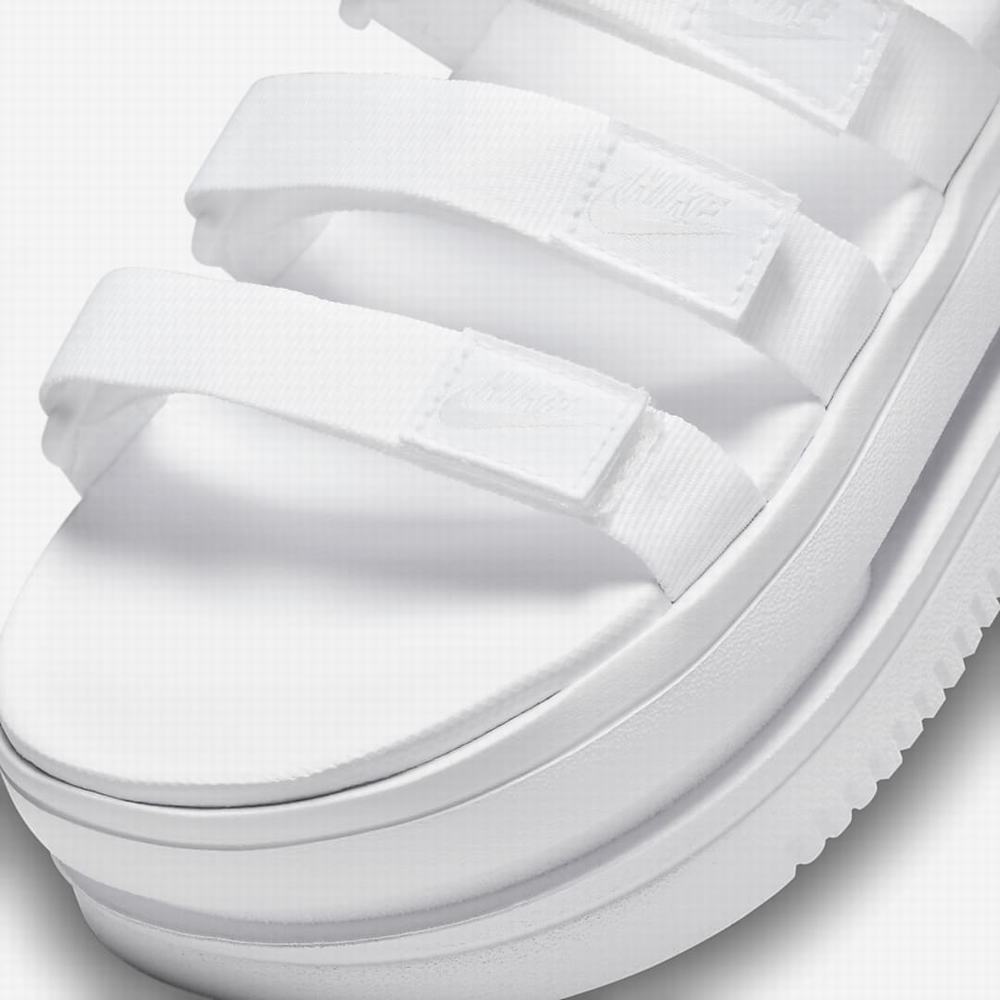 Nike Icon Classic Női Szandál Fehér Platina | NI5476-C48