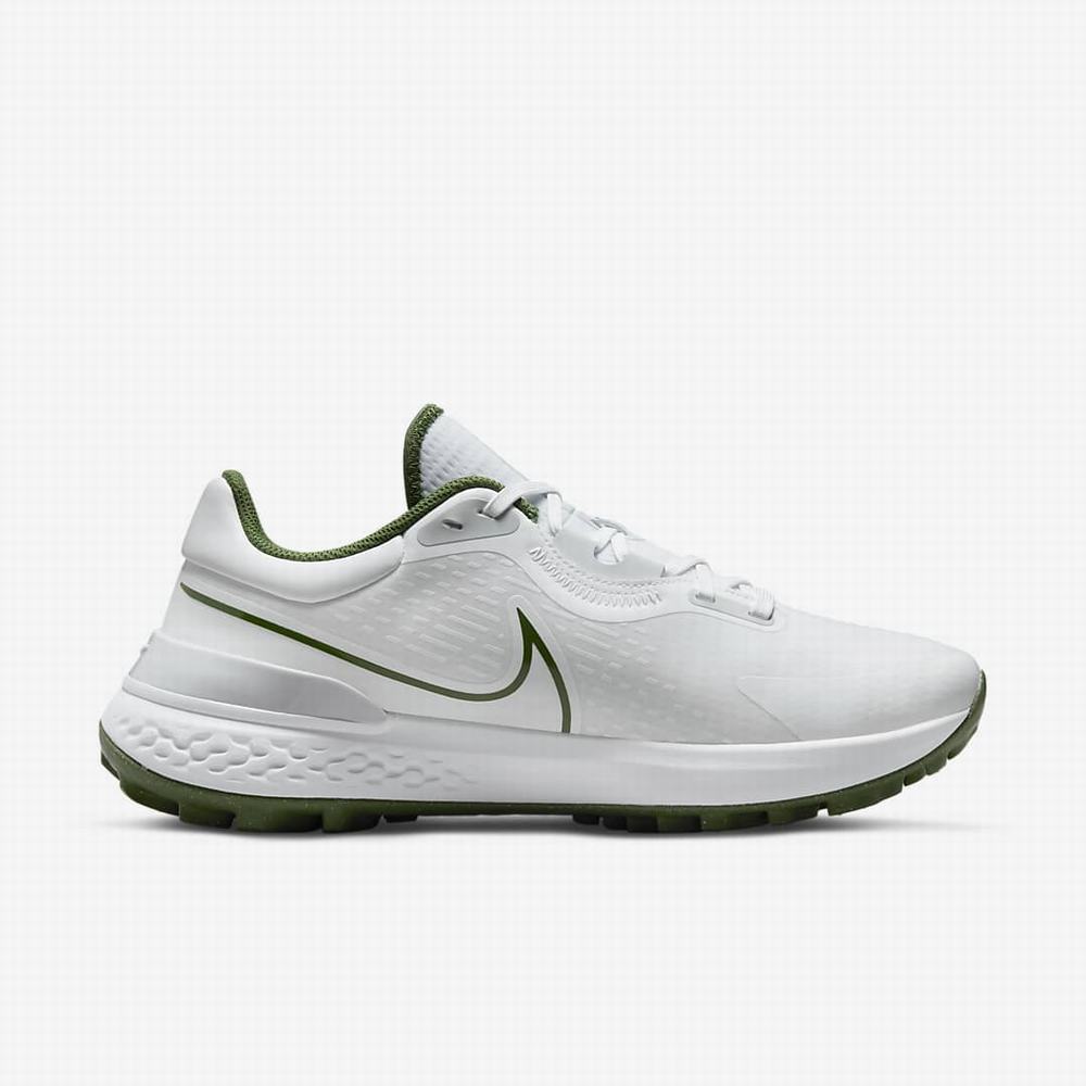 Nike Infinity Pro 2 Férfi Golf Cipő Fehér Platina | NI3617-L74