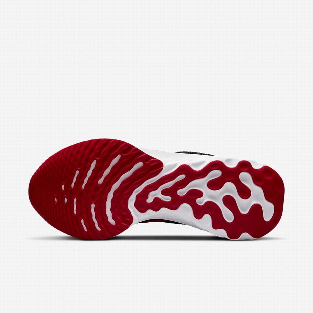 Nike Infinity React 3 Női Futócipő Fekete Piros Fehér Világos Piros | NI8201-K03