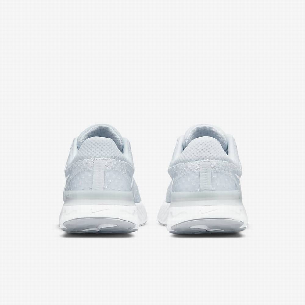 Nike Infinity React 3 Női Futócipő Platina Fehér | NI9458-J52