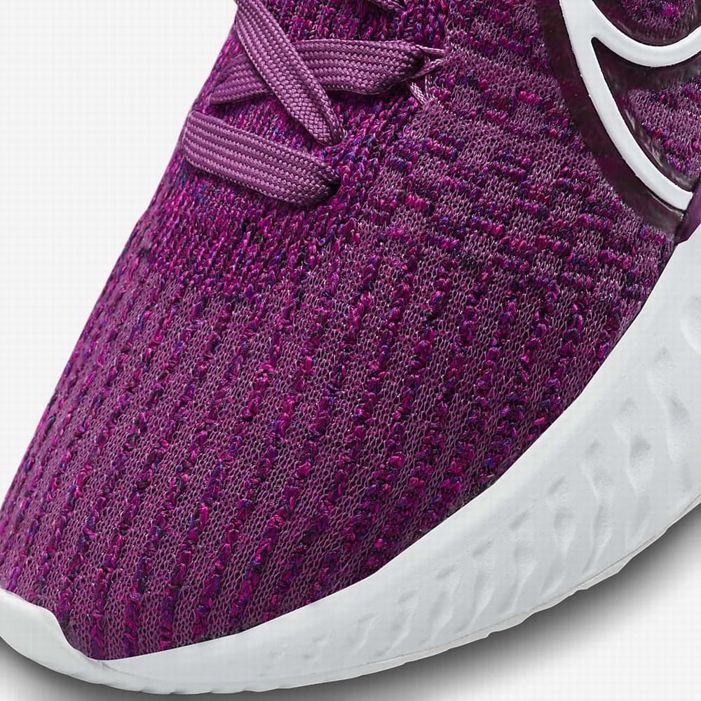 Nike Infinity React 3 Női Futócipő Világos Bordó Rózsaszín Fehér | NI5270-N65