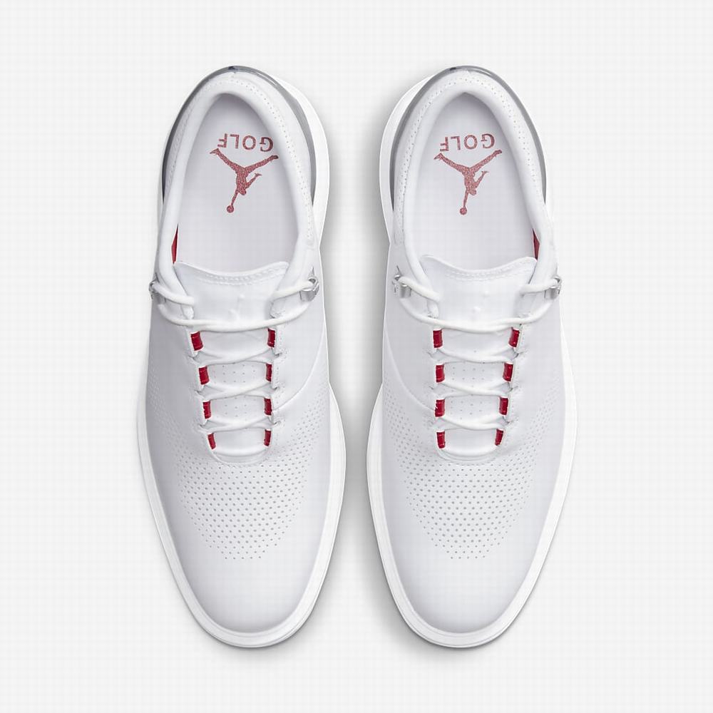 Nike Jordan ADG 4 Férfi Jordan Cipő Fehér Platina Piros Fekete | NI1245-D52