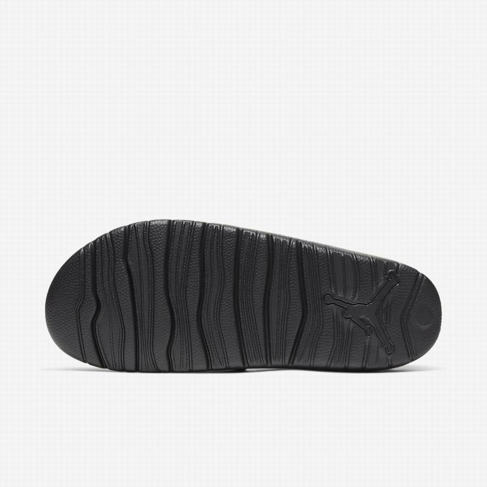 Nike Jordan Break Férfi Papucs Fekete Fehér | NI9408-G10