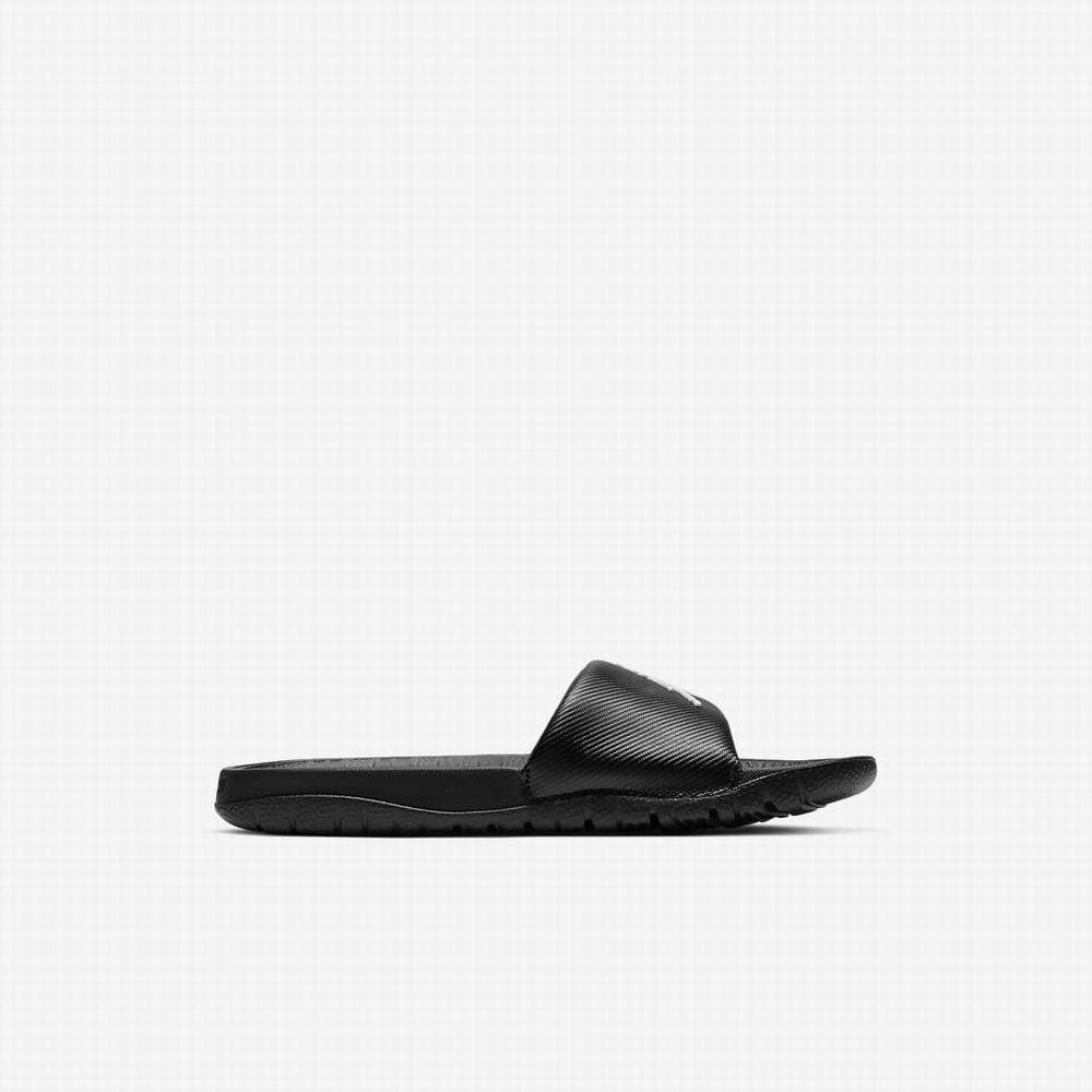 Nike Jordan Break Gyerek Papucs Fekete Fehér | NI6547-M63