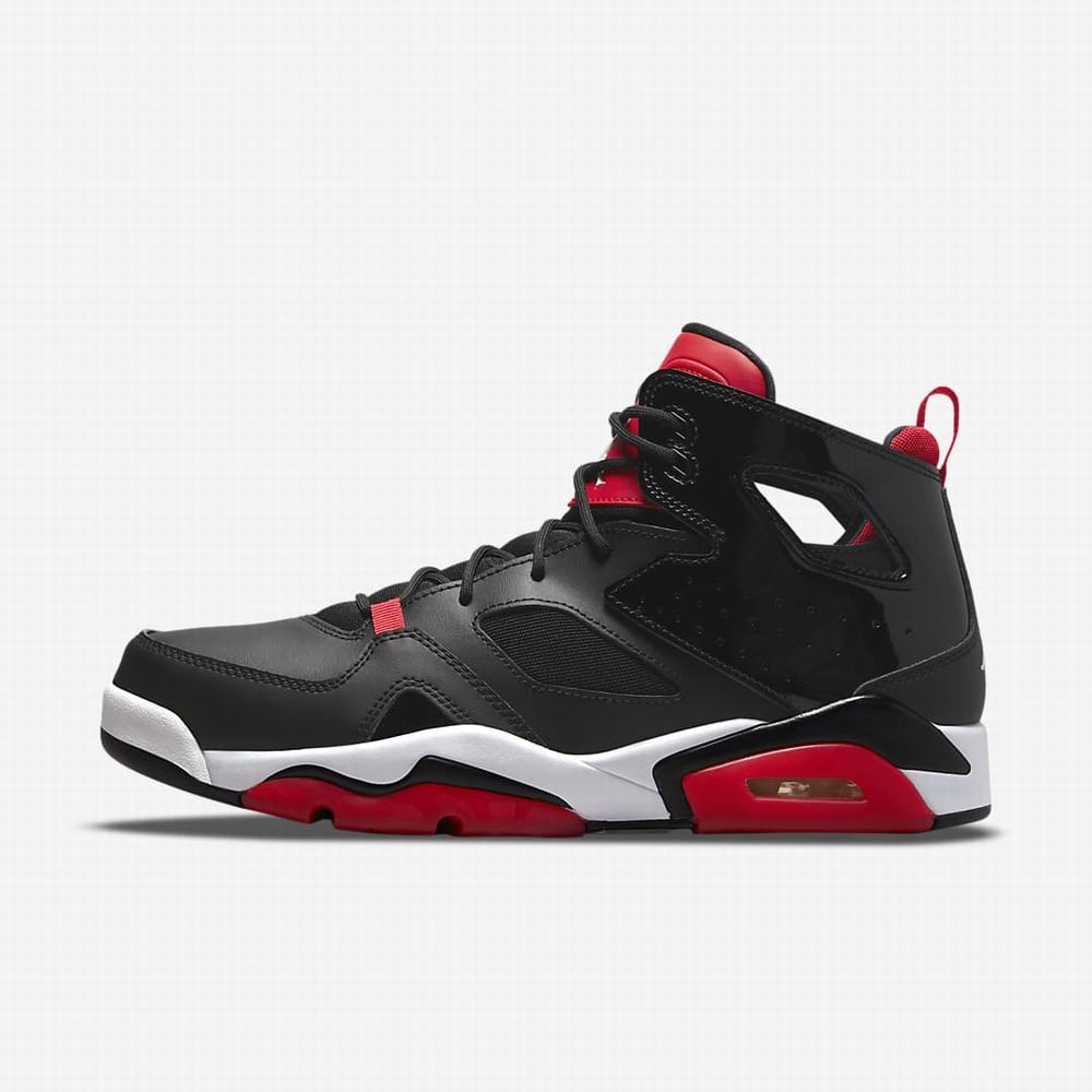 Nike Jordan Flight Club \'91 Férfi Jordan Cipő Fekete Piros Fehér | NI7102-T05