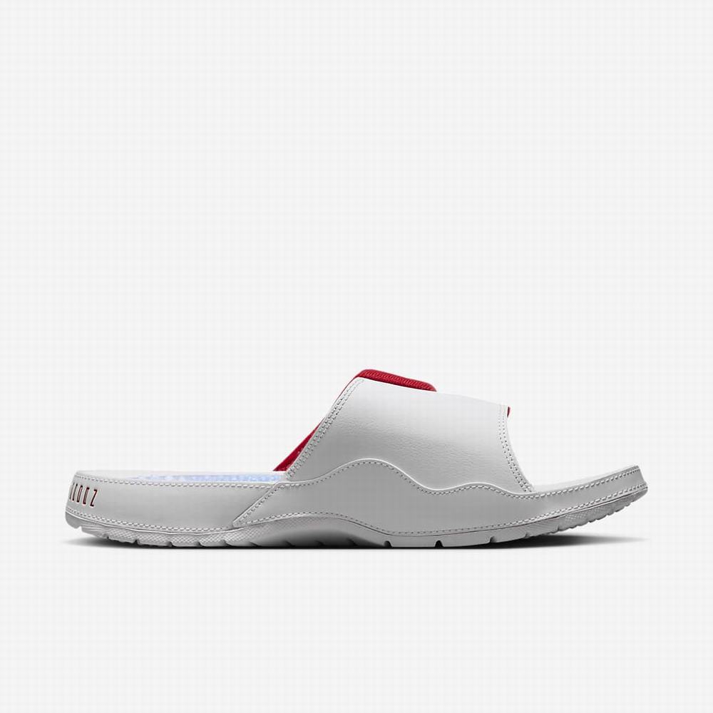 Nike Jordan Hydro XI Retro Férfi Papucs Fehér Piros | NI6824-G51
