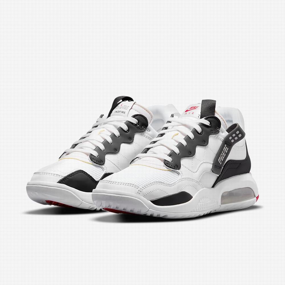 Nike Jordan MA2 Férfi Jordan Cipő Fehér Piros Világos Szürke Fekete | NI7219-S64