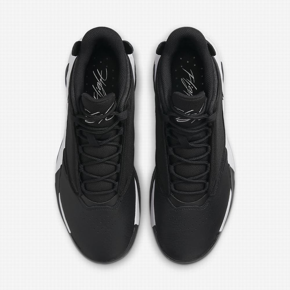 Nike Jordan Max Aura 4 Férfi Jordan Cipő Fekete Fehér Metal Titán | NI9761-D27