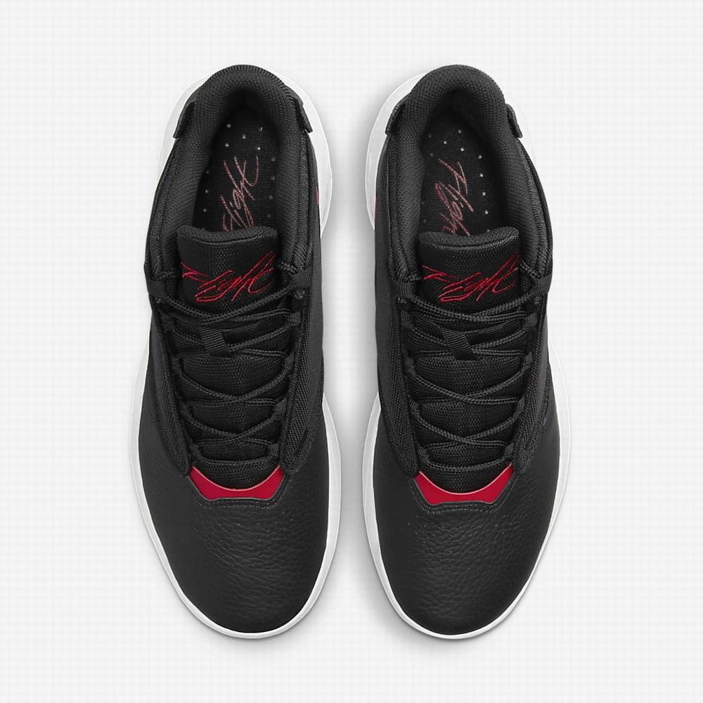 Nike Jordan Max Aura 4 Férfi Utcai Cipő Fekete Fehér Piros | NI2506-S18