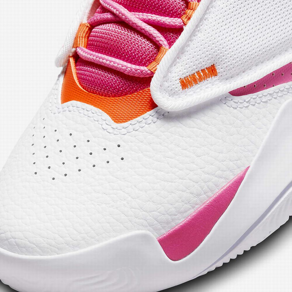 Nike Jordan Max Aura 4 Gyerek Jordan Cipő Fehér Narancssárga Rózsaszín | NI6023-G61