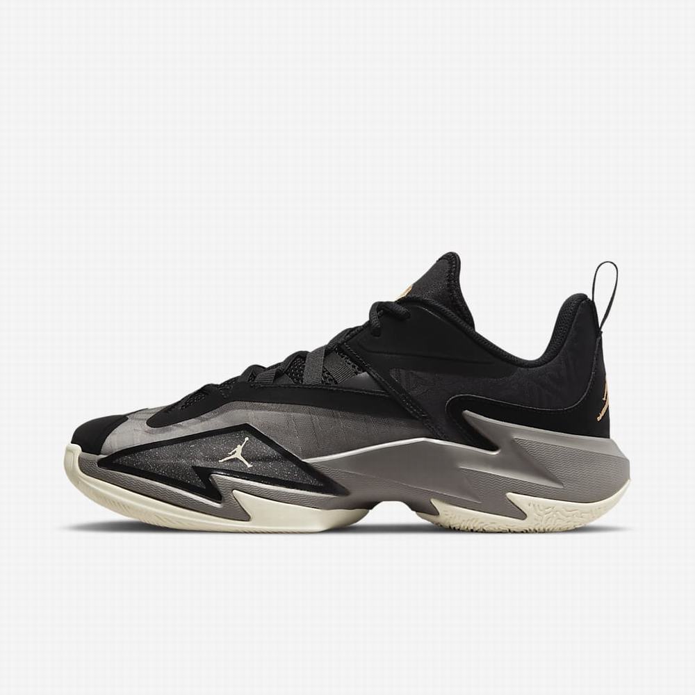 Nike Jordan One Take 3 Férfi Kosárlabda Cipő Fekete Metal Arany | NI4675-N71