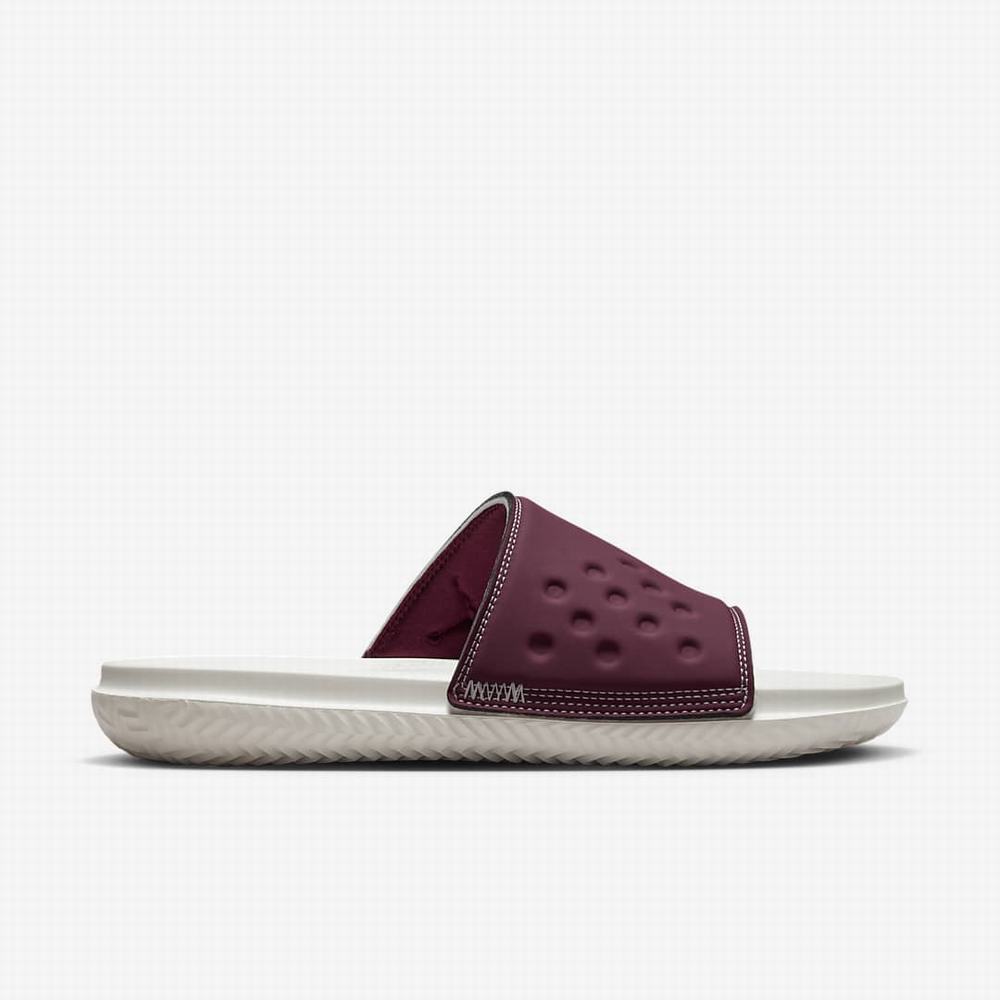 Nike Jordan Play Férfi Papucs Rózsaszín Piros Fekete | NI5470-L31