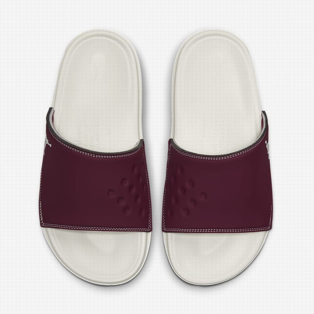 Nike Jordan Play Férfi Papucs Rózsaszín Piros Fekete | NI5470-L31