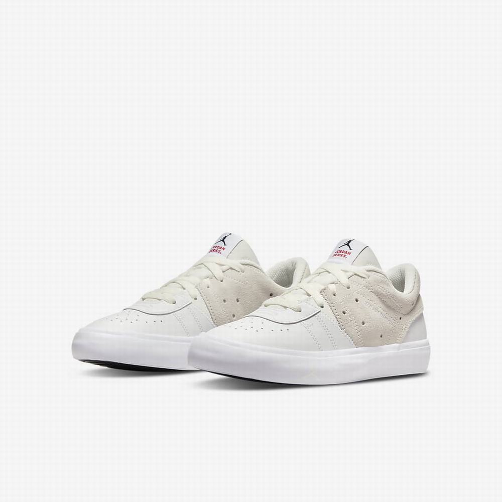 Nike Jordan Series Gyerek Utcai Cipő Bézs Fehér Piros Fekete | NI5724-Y92