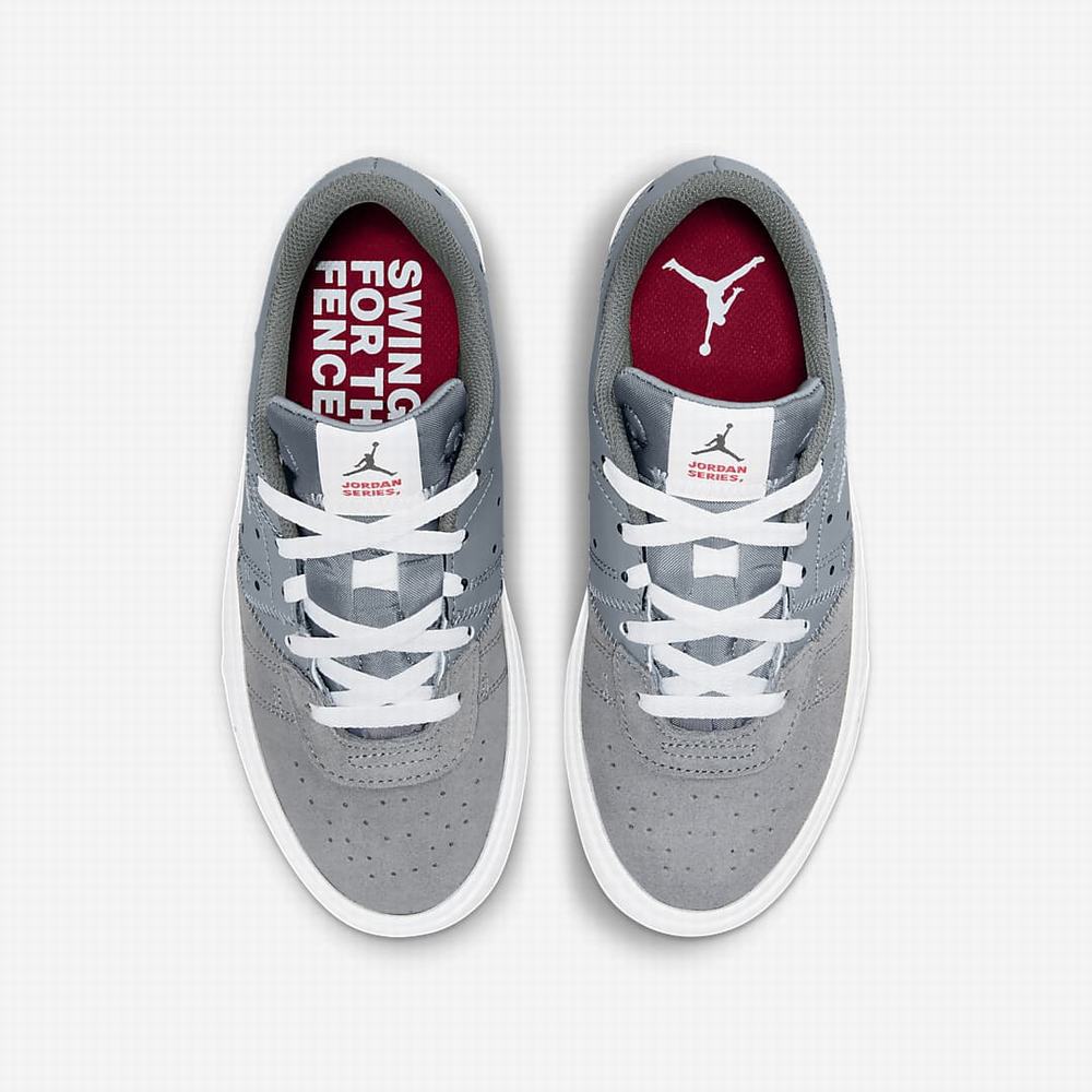 Nike Jordan Series Gyerek Utcai Cipő Fehér Fekete Piros | NI9326-E61