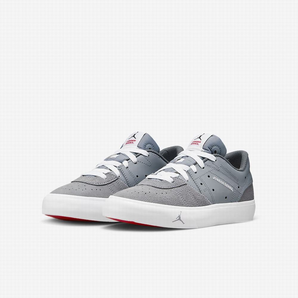Nike Jordan Series Gyerek Utcai Cipő Fehér Fekete Piros | NI9326-E61