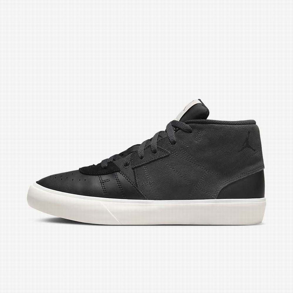 Nike Jordan Series Mid Férfi Utcai Cipő Sötétszürke Királykék Piros Fekete | NI9123-A01