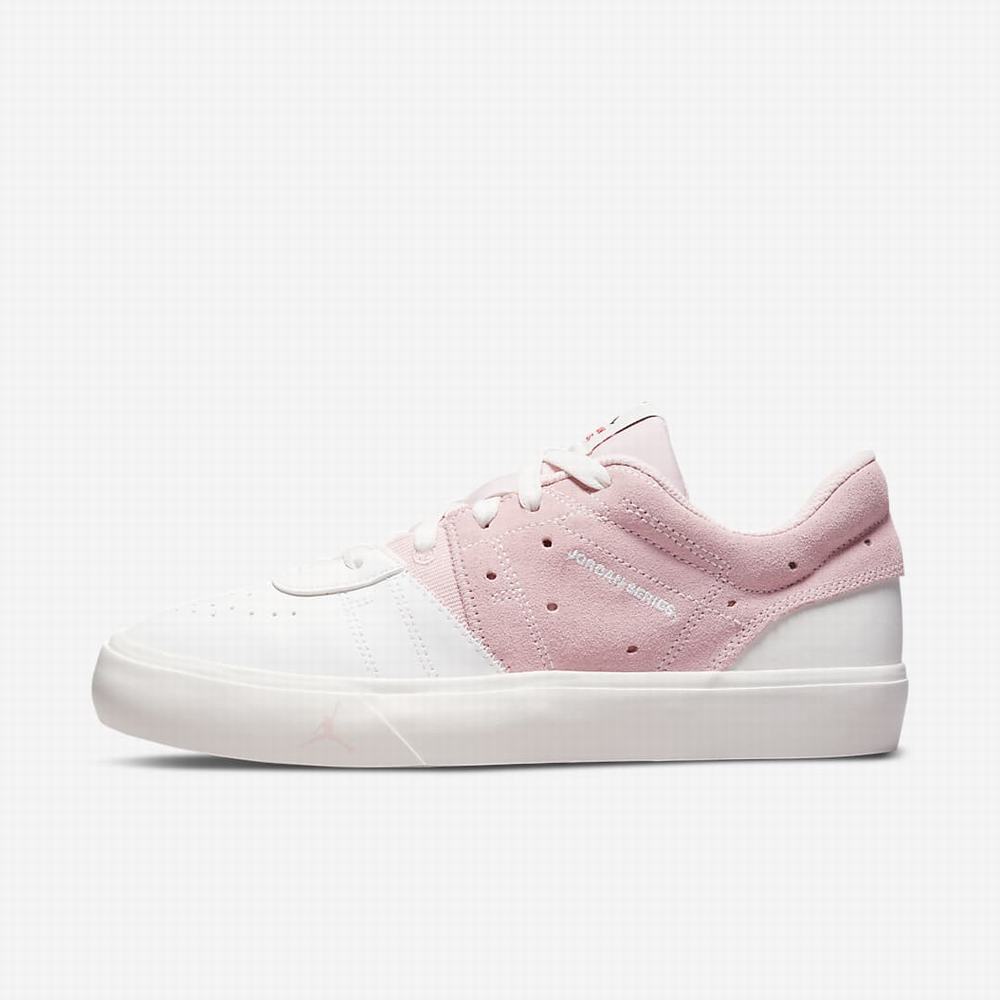 Nike Jordan Series Női Utcai Cipő Rózsaszín Fekete Piros | NI9528-L84