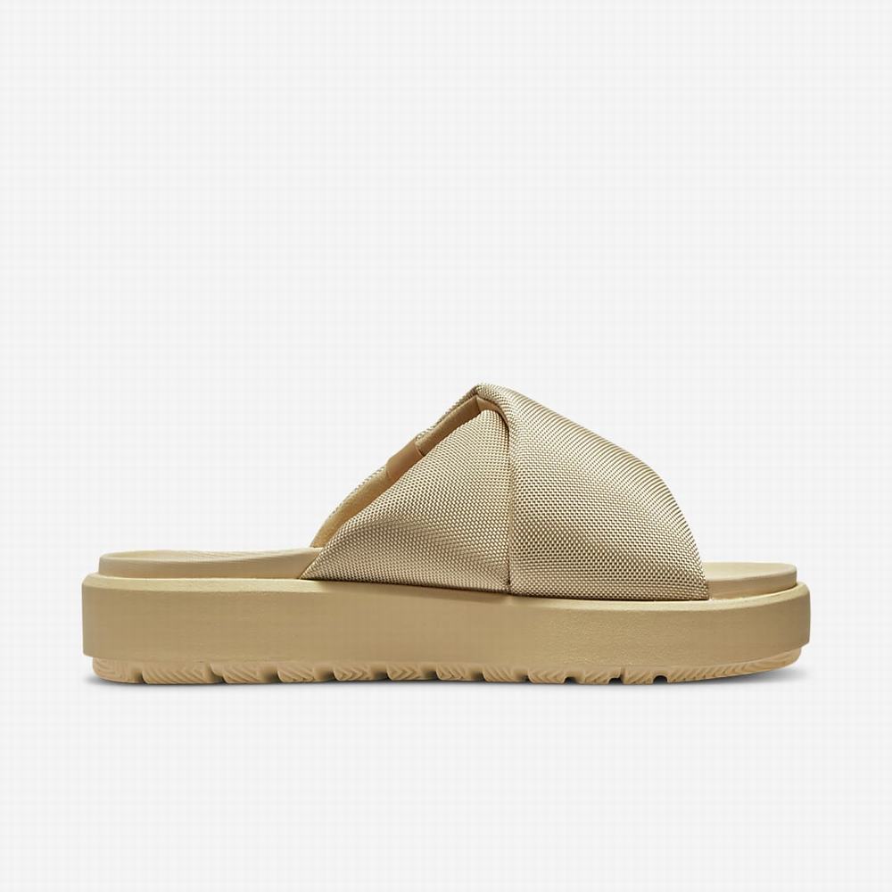 Nike Jordan Sophia Női Papucs Barna Fehér | NI8301-Y27