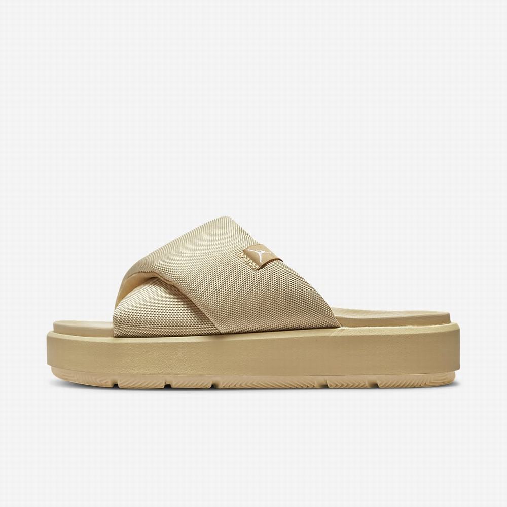 Nike Jordan Sophia Női Papucs Barna Fehér | NI8301-Y27