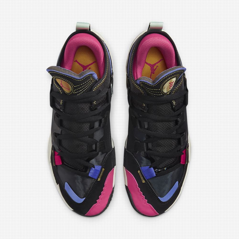 Nike Jordan Why Not .5? Férfi Kosárlabda Cipő Fekete Kék Menta | NI0278-A15