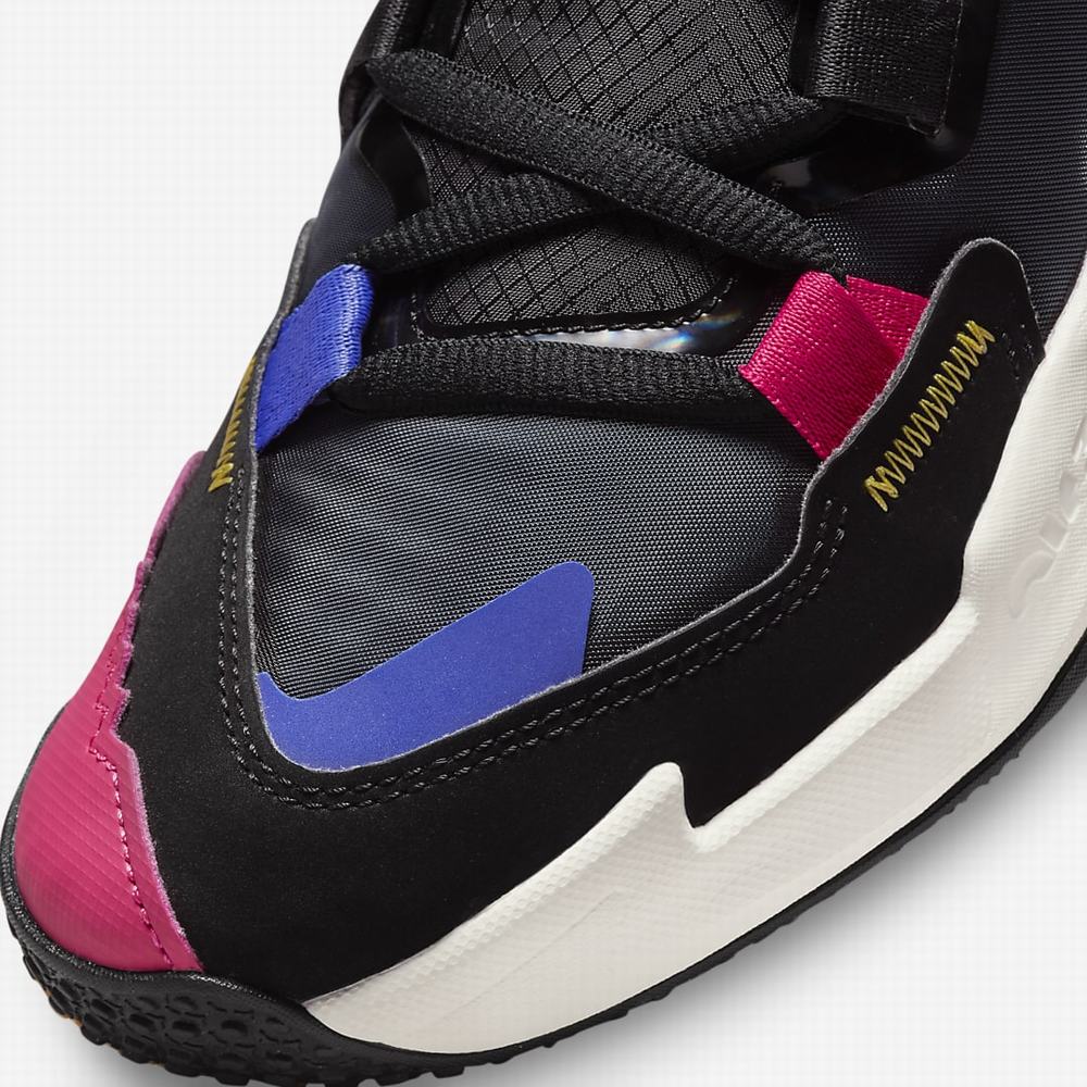 Nike Jordan Why Not .5? Férfi Kosárlabda Cipő Fekete Kék Menta | NI0278-A15