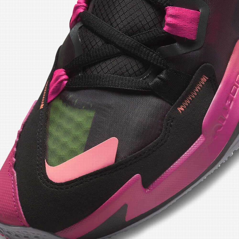 Nike Jordan Why Not .5? Férfi Kosárlabda Cipő Fekete Szürke Szürke Világos Mangó | NI1209-D35
