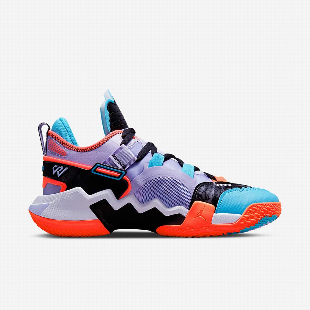 Nike Jordan Why Not .5? Férfi Kosárlabda Cipő Fekete Kék Világos Piros | NI8175-S28
