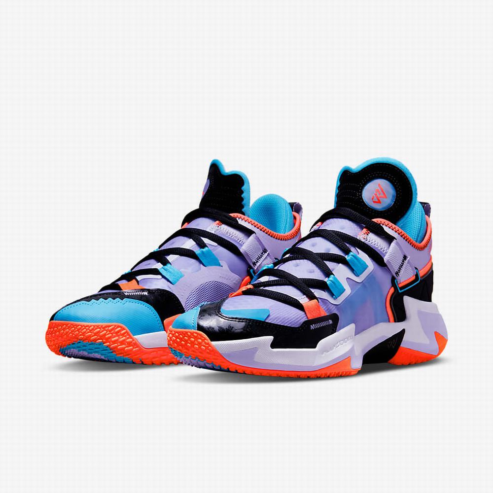 Nike Jordan Why Not .5? Férfi Kosárlabda Cipő Fekete Kék Világos Piros | NI8175-S28