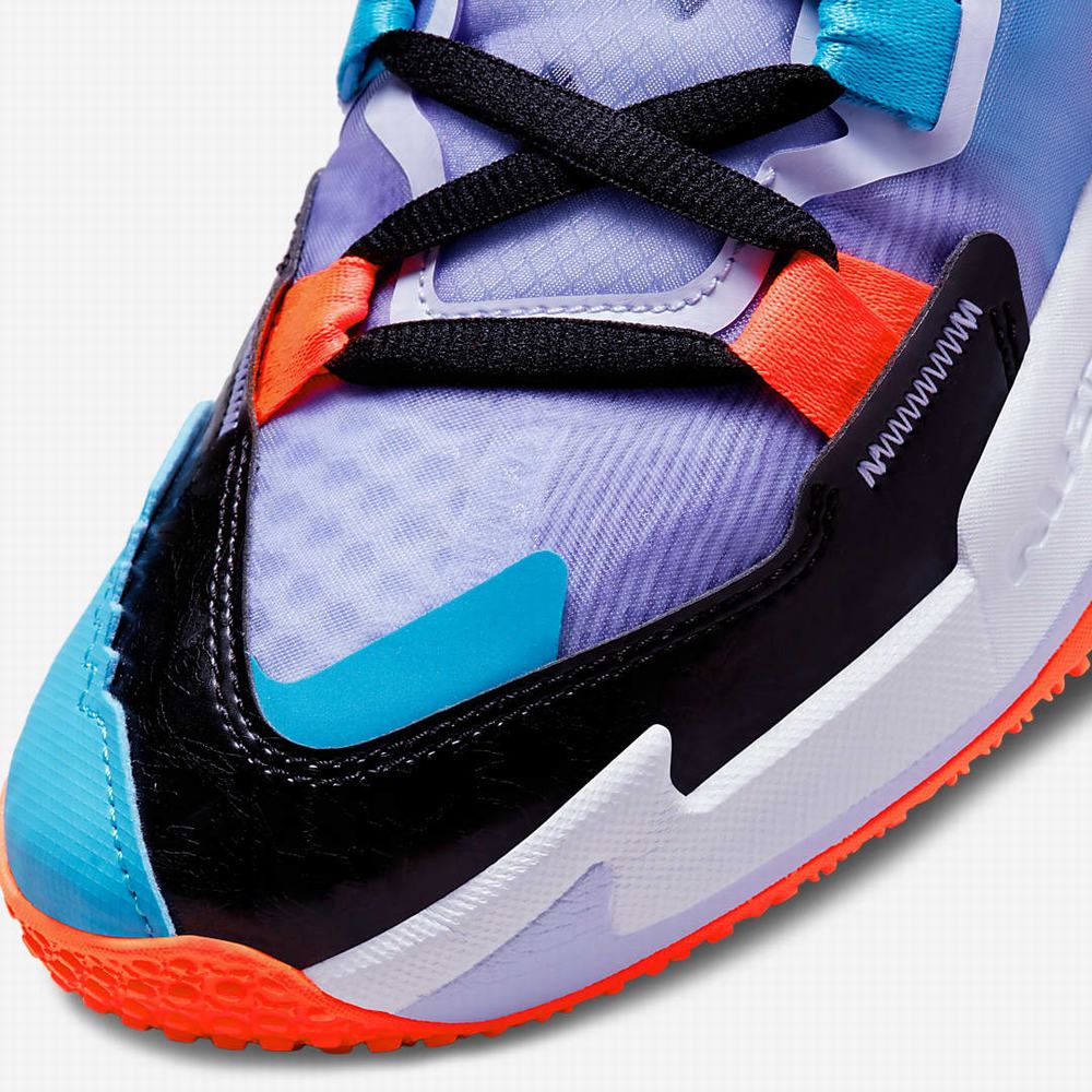 Nike Jordan Why Not .5? Férfi Kosárlabda Cipő Fekete Kék Világos Piros | NI8175-S28