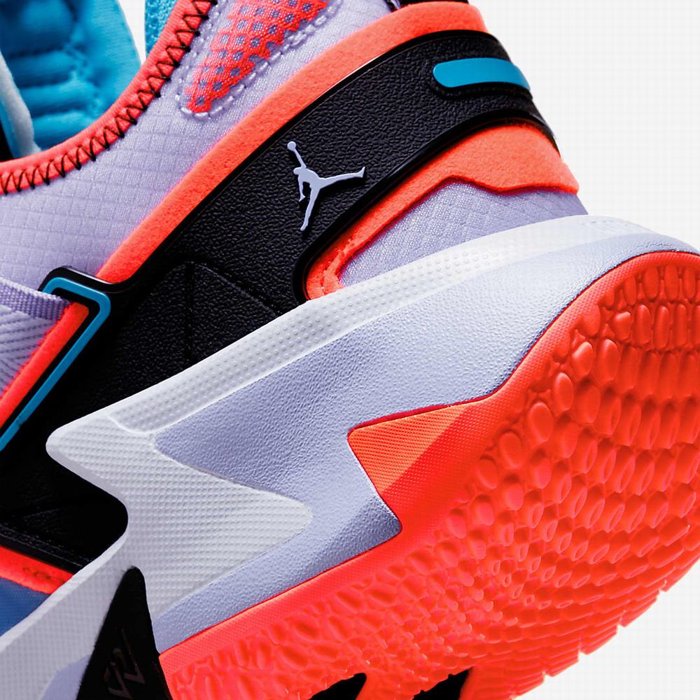 Nike Jordan Why Not .5? Férfi Kosárlabda Cipő Fekete Kék Világos Piros | NI8175-S28