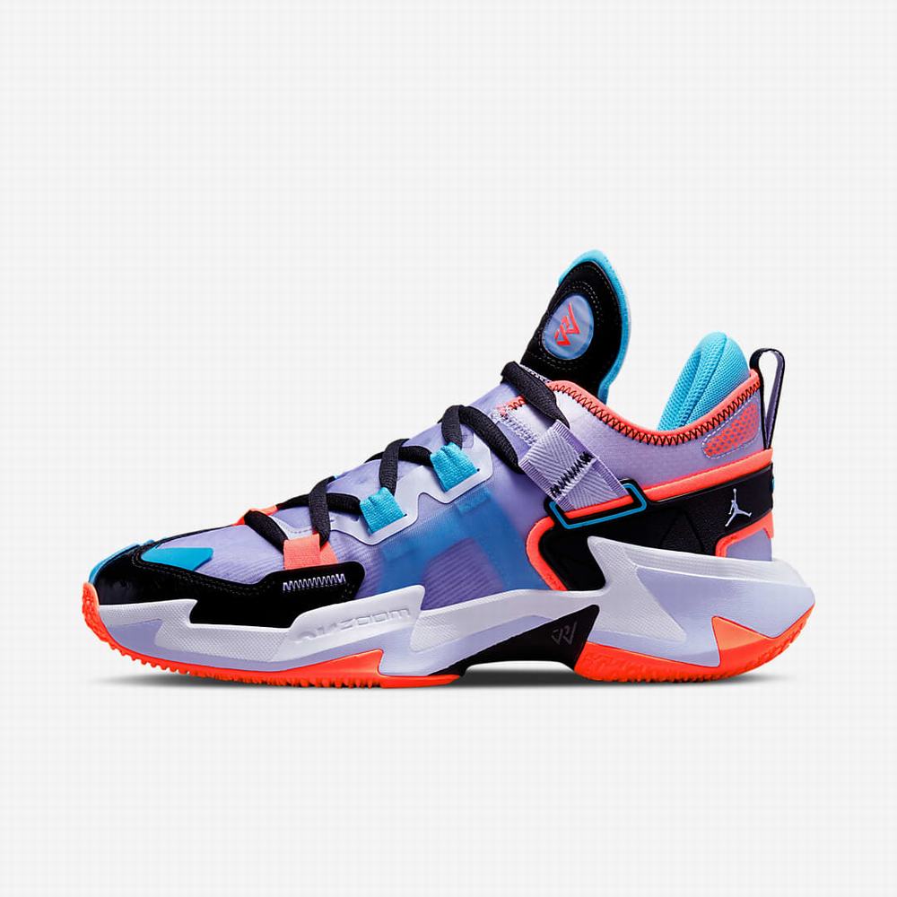 Nike Jordan Why Not .5? Férfi Kosárlabda Cipő Fekete Kék Világos Piros | NI8175-S28