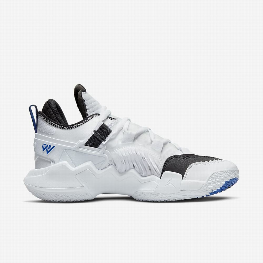 Nike Jordan Why Not .5? Férfi Kosárlabda Cipő Fehér Fekete Kék | NI9572-K74
