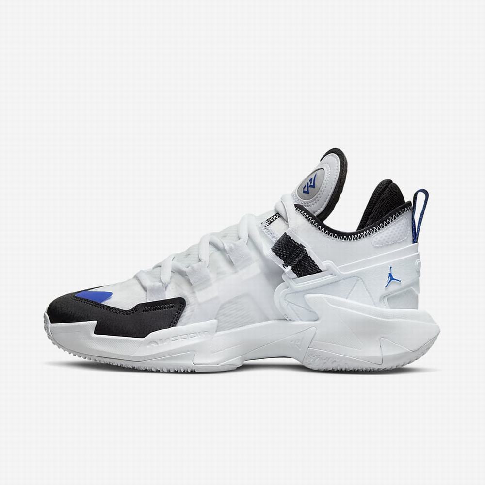 Nike Jordan Why Not .5? Férfi Kosárlabda Cipő Fehér Fekete Kék | NI9572-K74