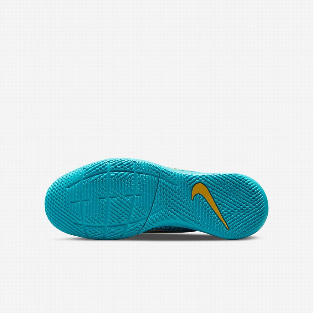 Nike Jr. Mercurial Superfly 8 Academy IC Gyerek Focicipő Kék Narancssárga | NI2984-G70