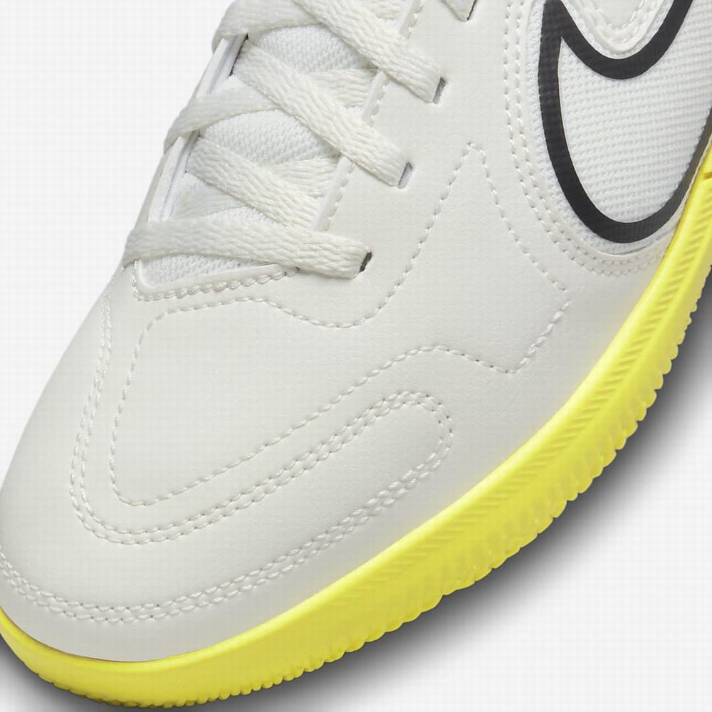 Nike Jr. Tiempo Legend 9 Club IC Gyerek Focicipő Bézs Narancssárga Sárga | NI6025-T70